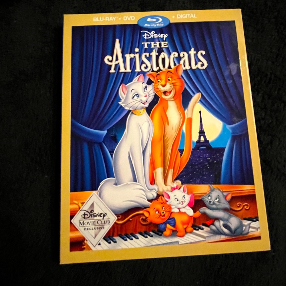 The Aristocats BlueRay DVD Disney
